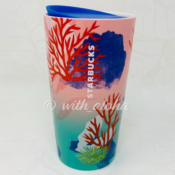 Starbucks Accessories - 🧨SALE 🌊🏝Starbucks🐠 Coral Ceramic Mug